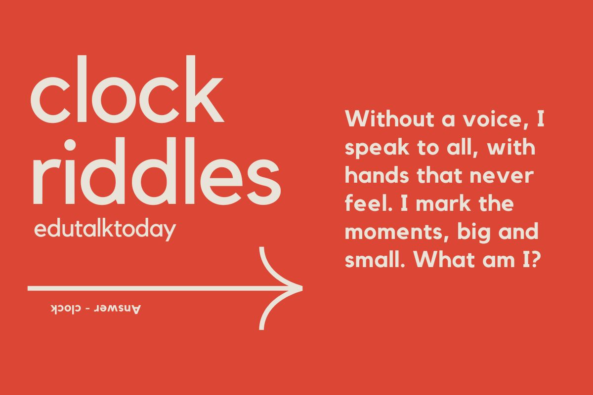75 Clock Riddles with Answers EduTalkToday