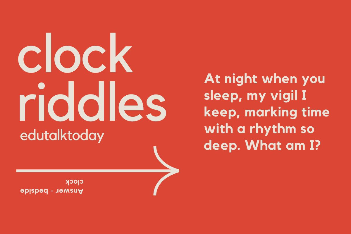 75 Clock Riddles with Answers EduTalkToday