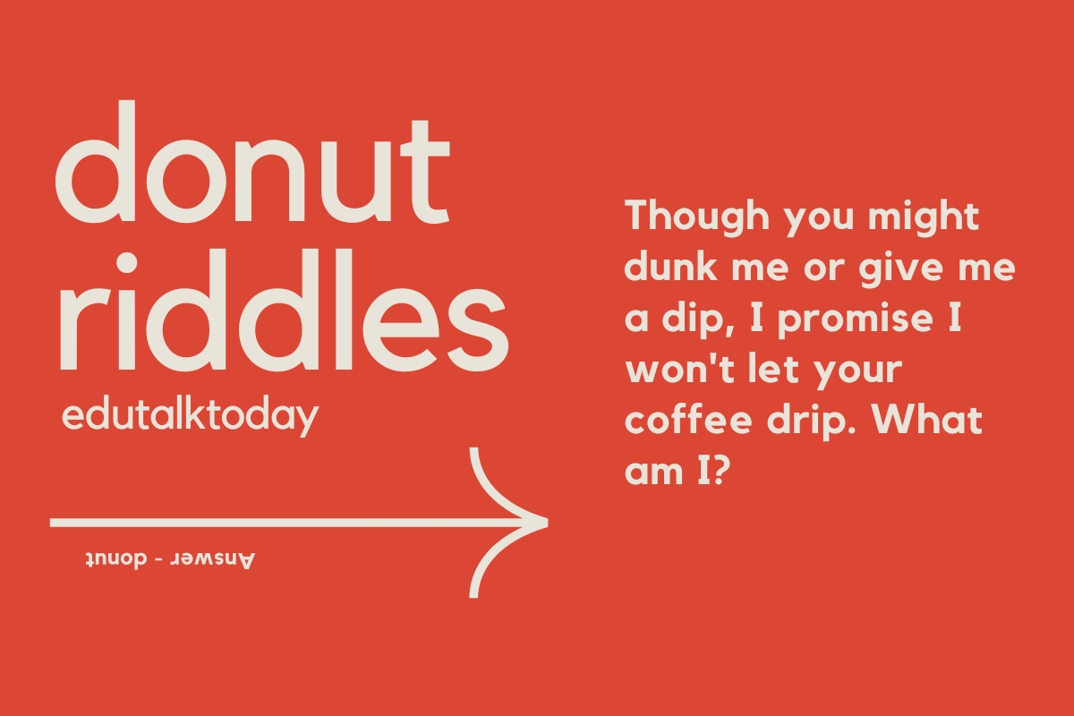 56 Donut Riddles with Answers EduTalkToday