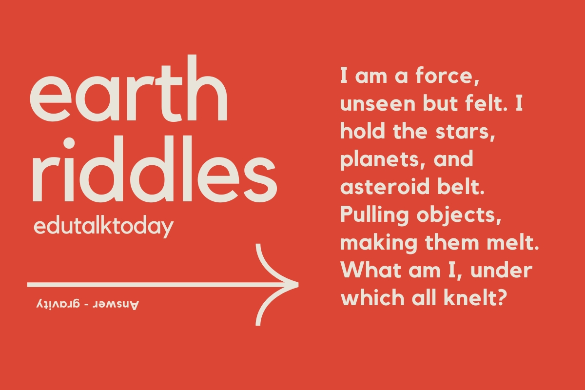 60 Riddles about Earth and its Elements EduTalkToday