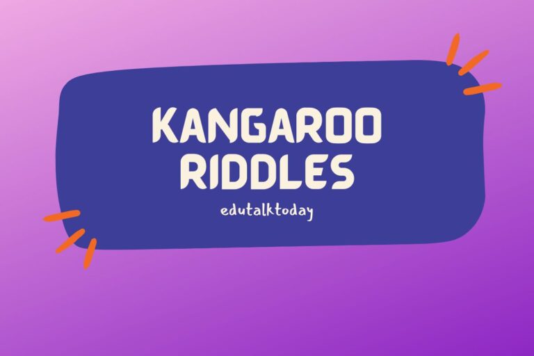 40 Kangaroo Riddles