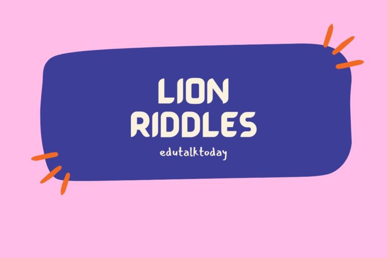 55 Lion Riddles