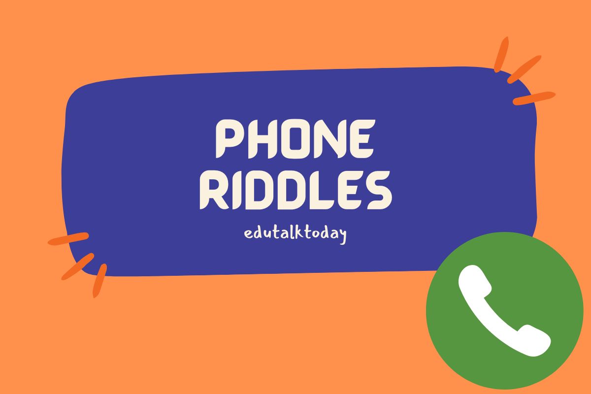 30 Phone Riddles - EduTalkToday