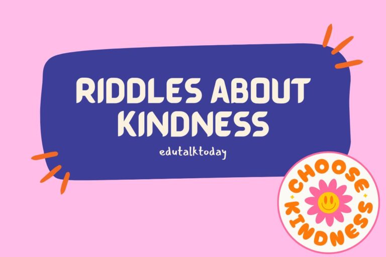 25 Riddles About Kindness