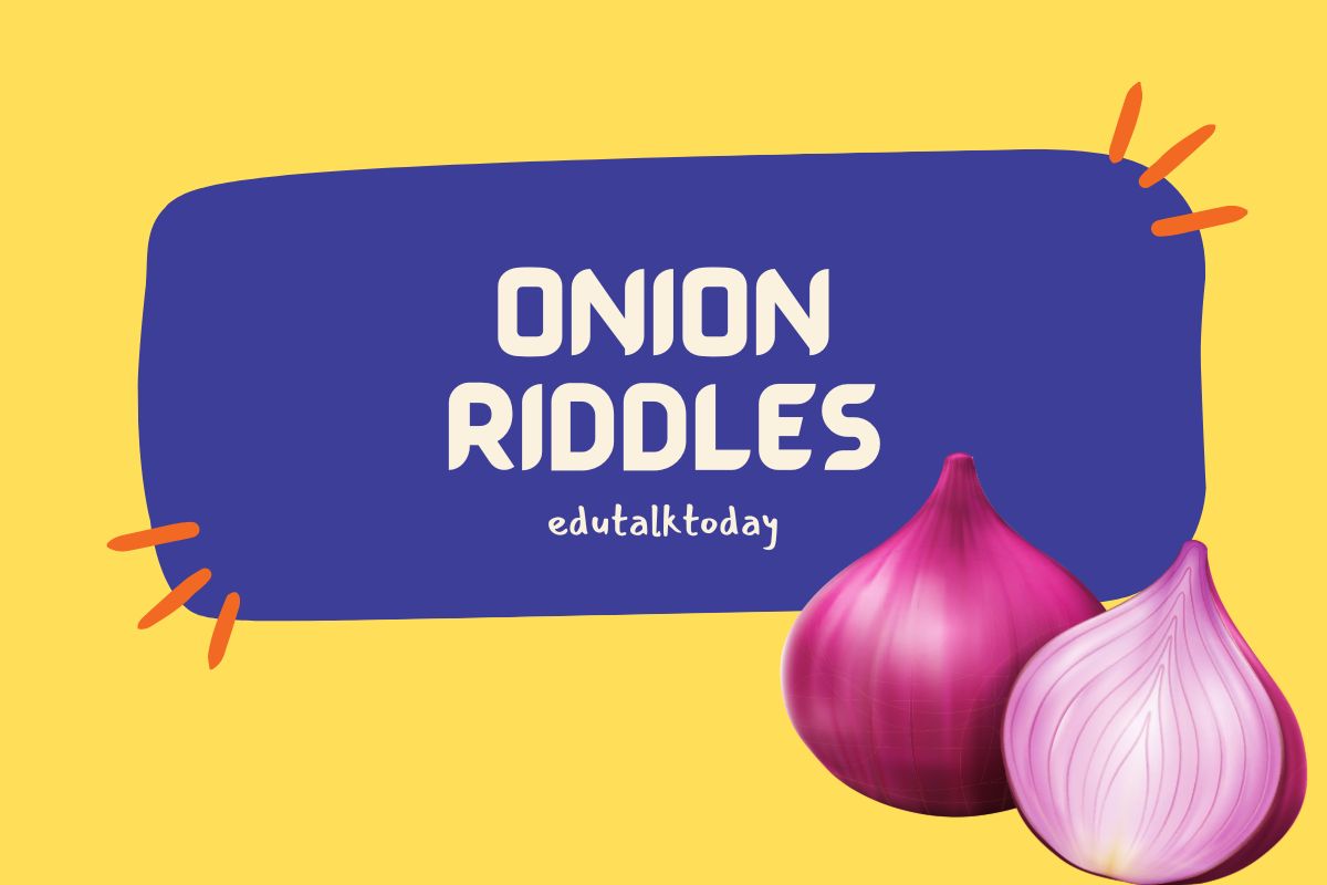 25 Onion Riddles Featured Image with Text - Onion Riddles