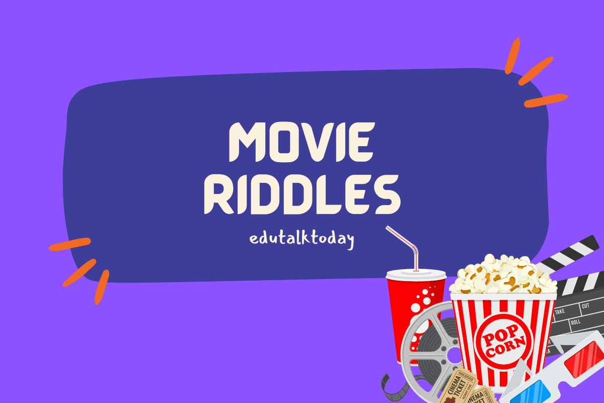 Featured image with text - Movie Riddles