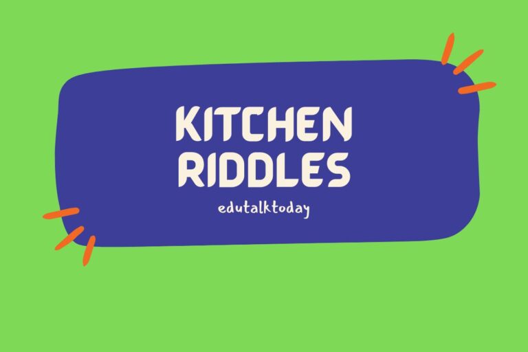 33 Kitchen Riddles
