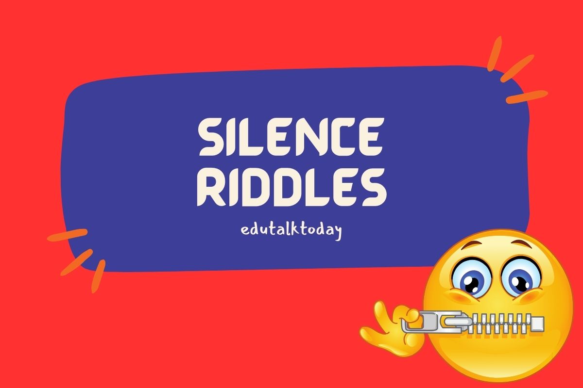 Featured image with text - Silence Riddles