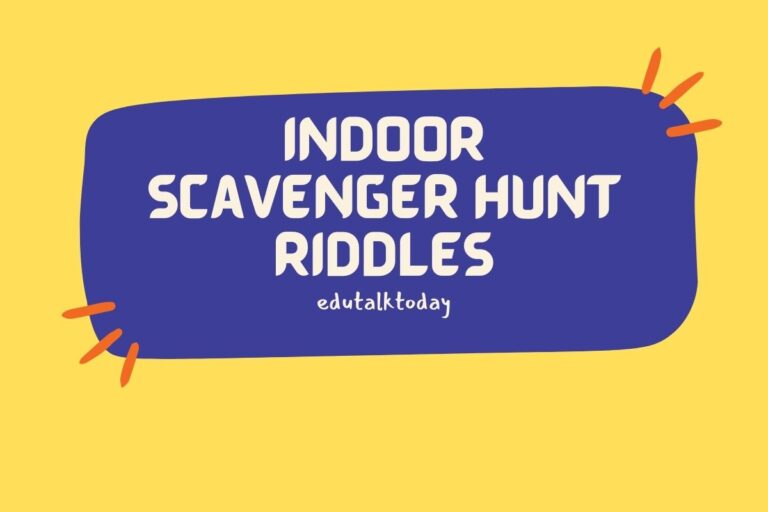 75 Indoor Scavenger Hunt Riddles for Adults