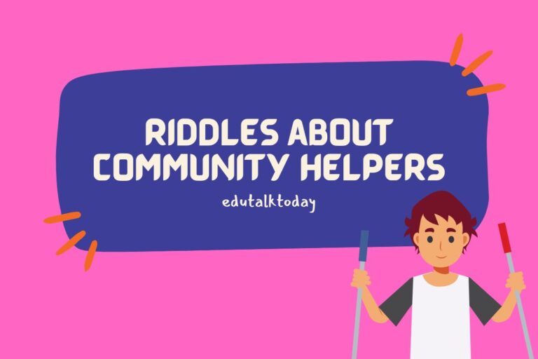 41 Riddles about Community Helpers