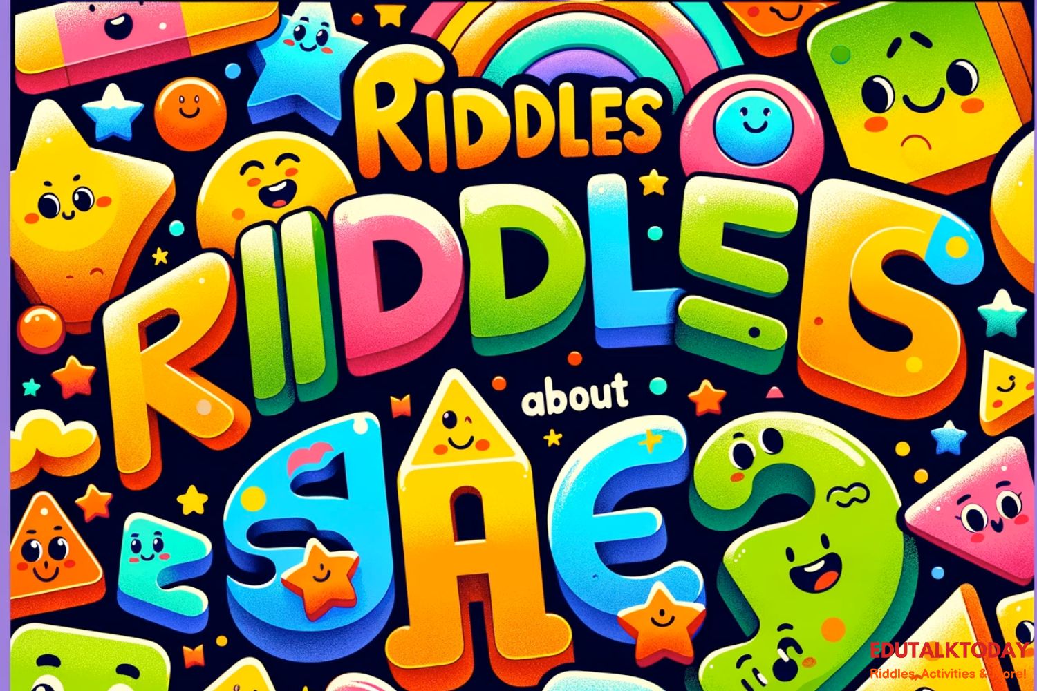 60 Riddles about Shapes EduTalkToday