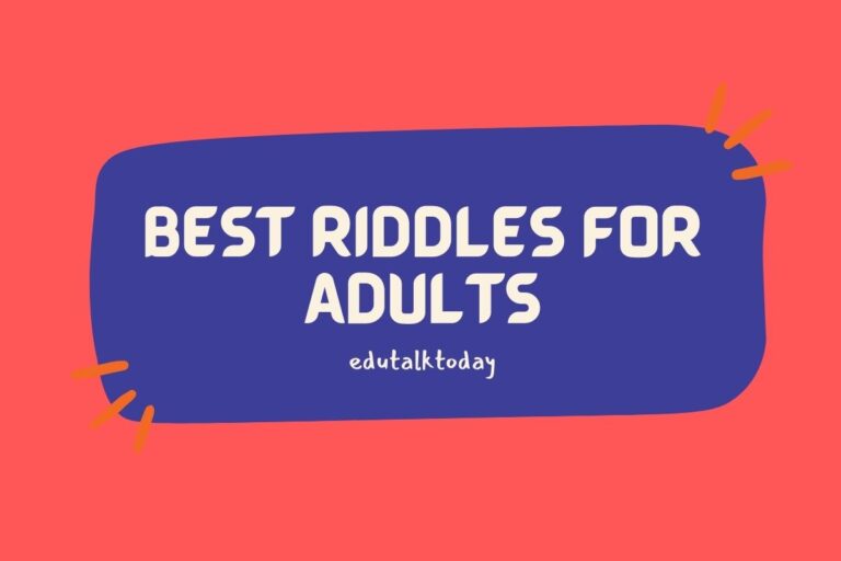72 Best Riddles For Adults