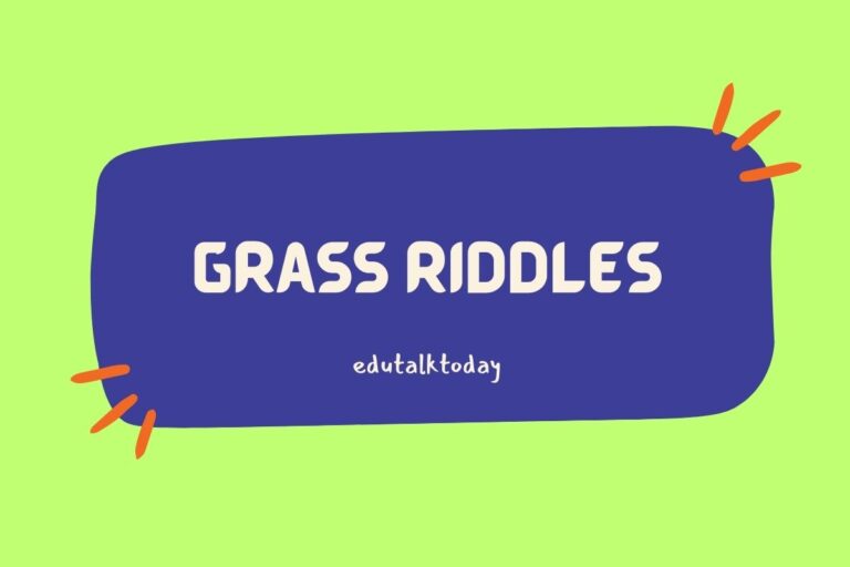 27 Grass Riddles