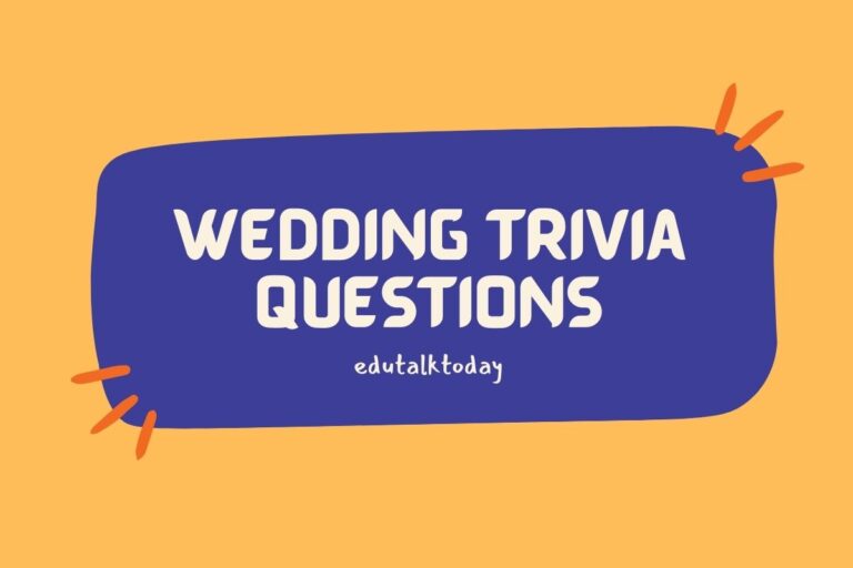 50 Wedding Trivia Questions