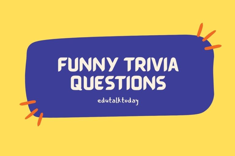 40 Funny Trivia Questions