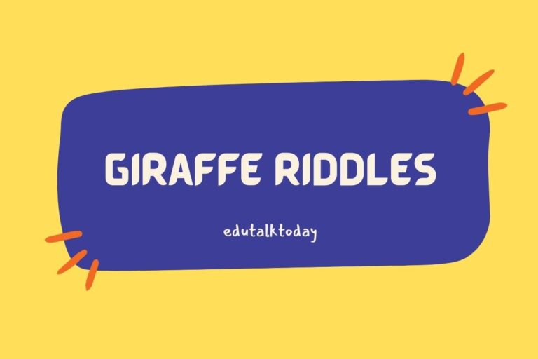 27 Giraffe Riddles with Answers