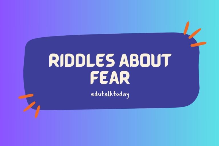 52 Riddles about Fear with Answers