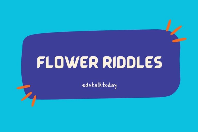 56 Flower Riddles with Answers