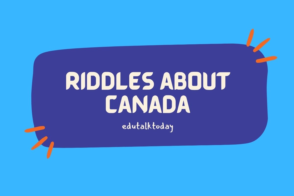 Riddles about Canada