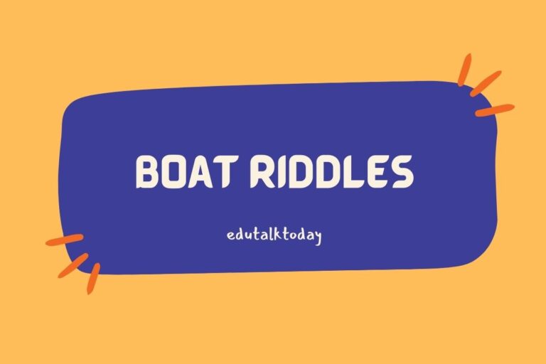 39 Boat Riddles with Answers