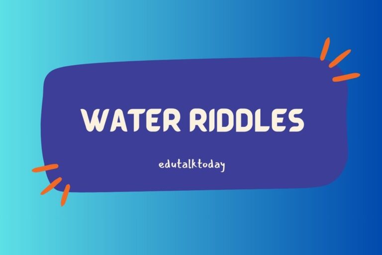 50 Water Riddles