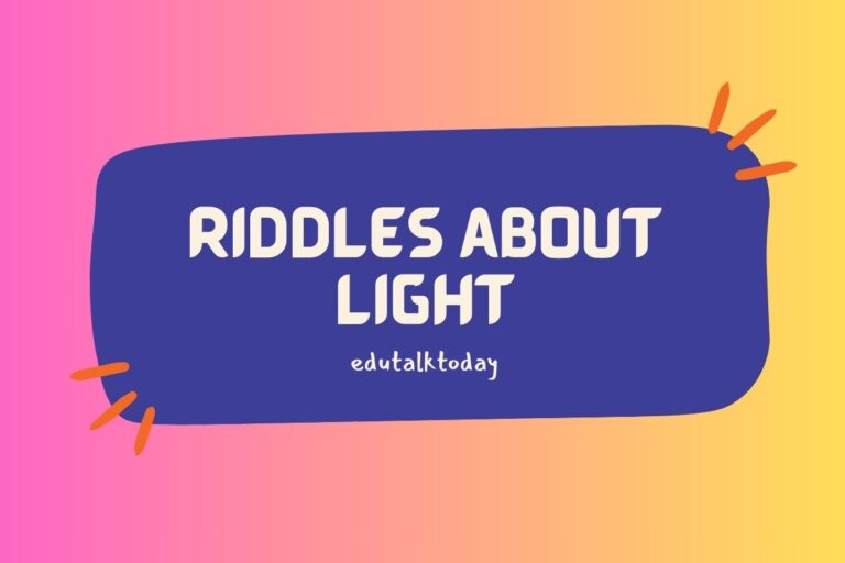54 Riddles about Light
