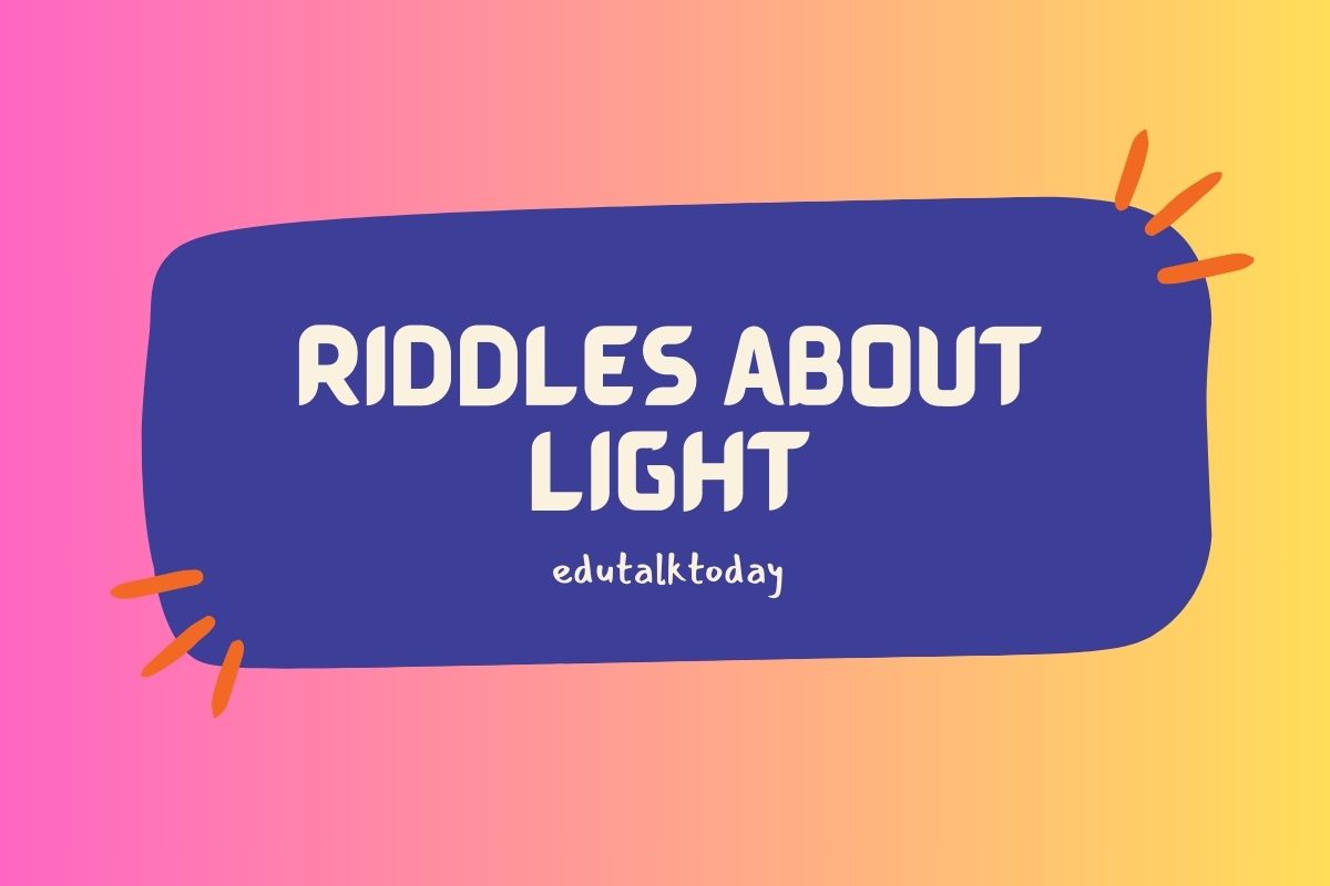 Riddles about Light