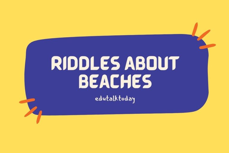 32 Riddles about Beaches