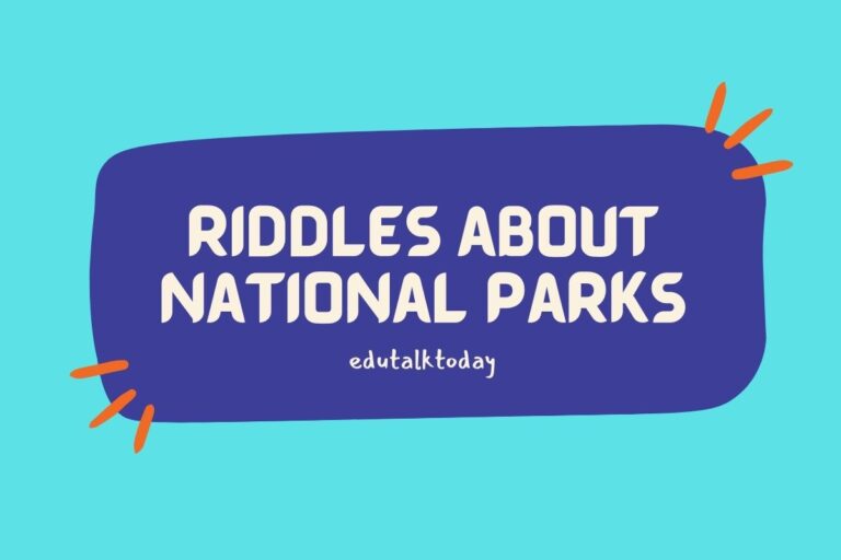 30 National Parks Riddles and Puzzles
