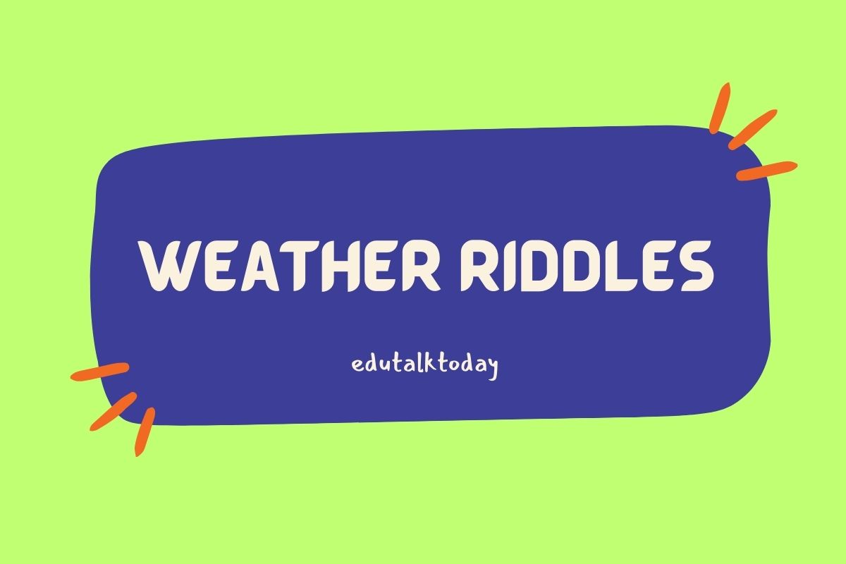 Weather Riddles