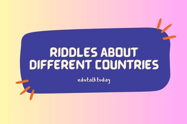 104 Riddles about Different Countries