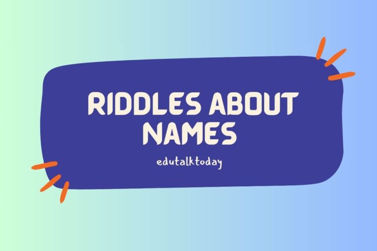 123 Interesting Riddles about Names