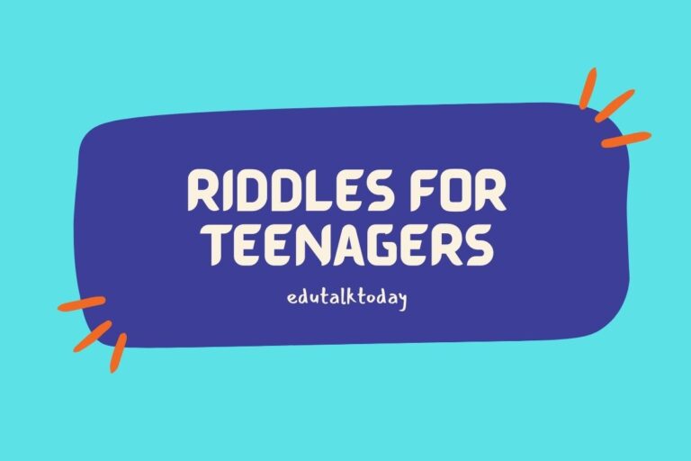 204 Riddles For Teenagers with Answers