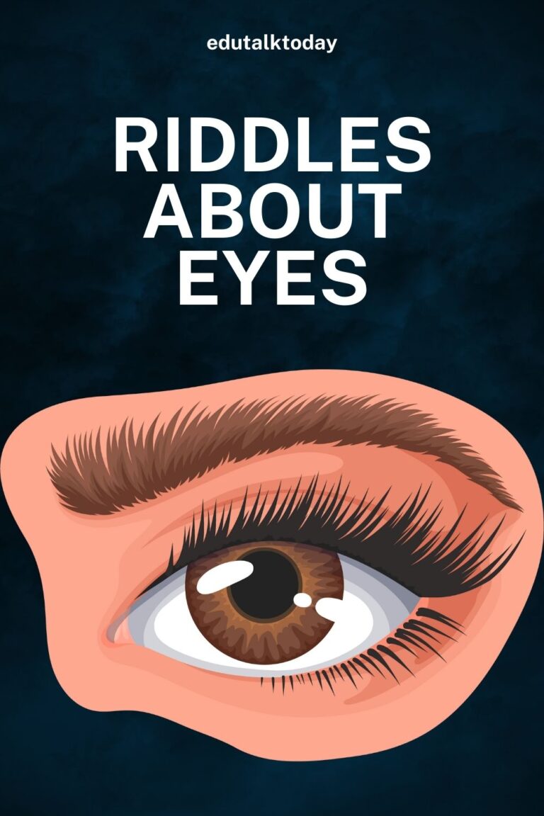 riddles on eyes