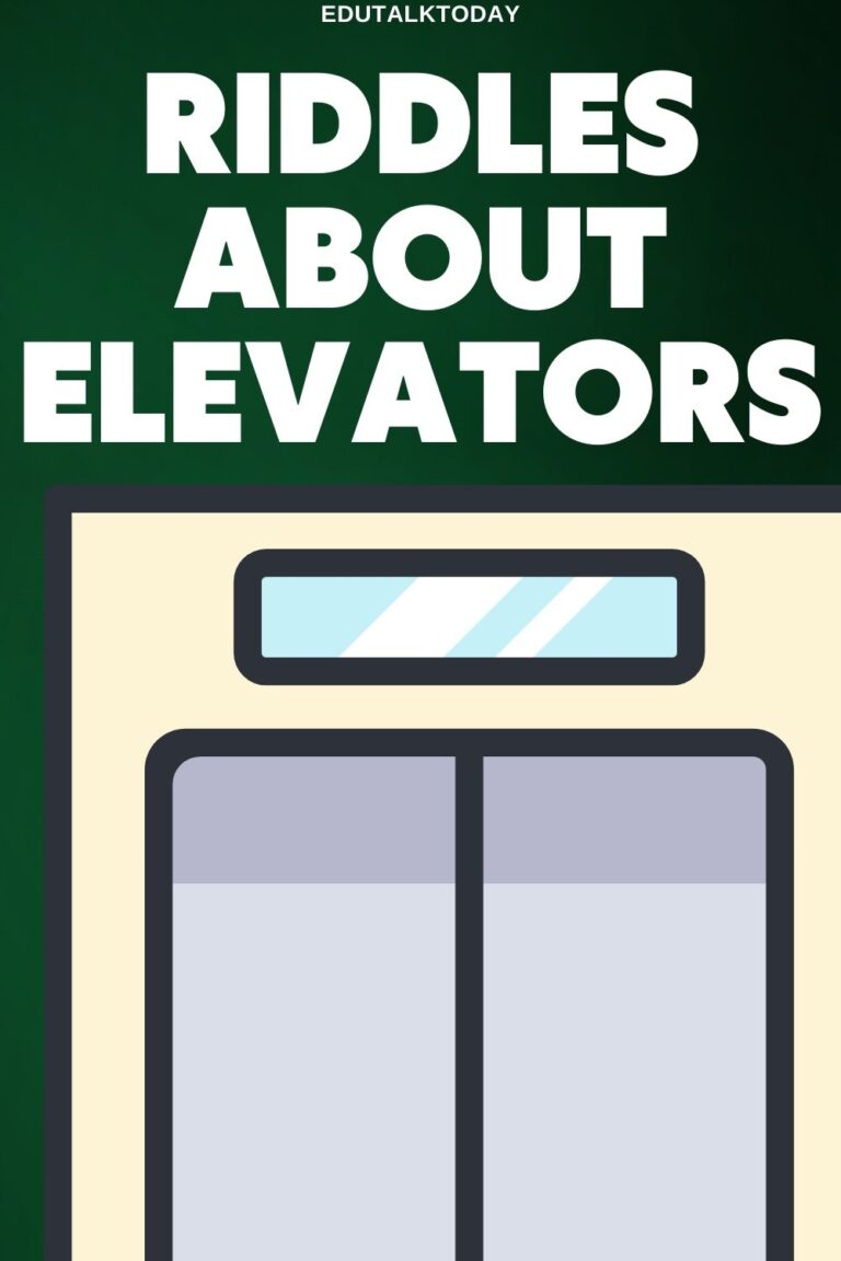 27 Elevator Riddles with Answers EduTalkToday
