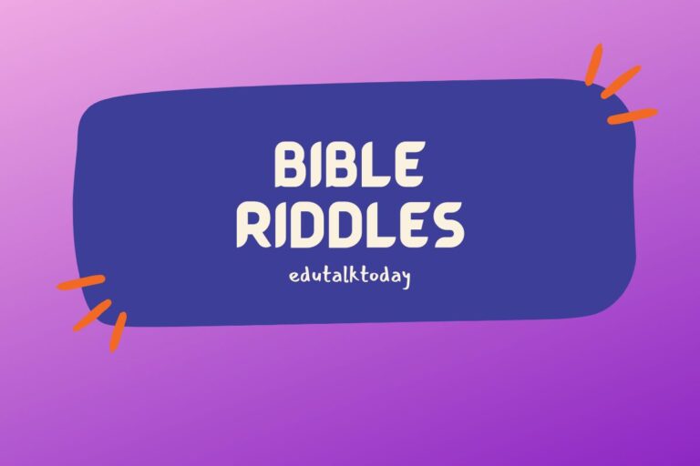 46 Bible Riddles
