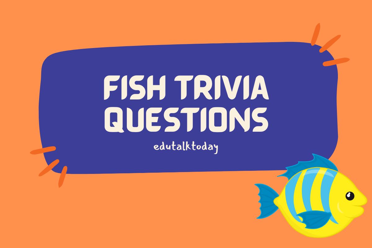 Featured image with text - Fish Trivia Questions
