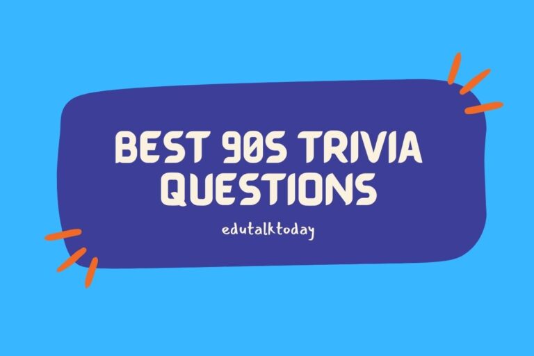 55 Best 90s Trivia Questions