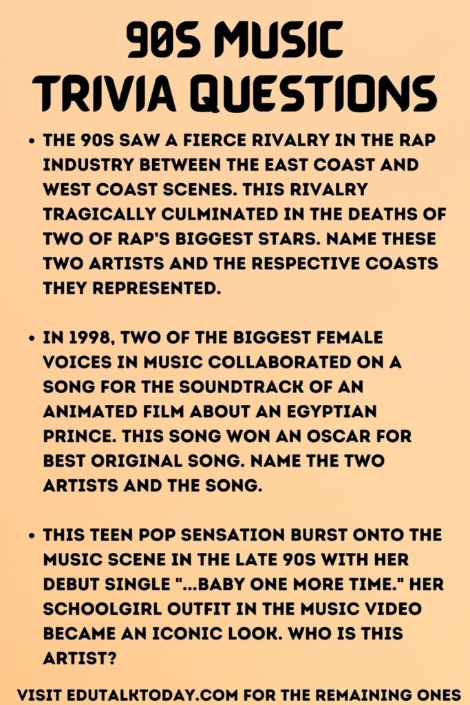 90s music trivia questions