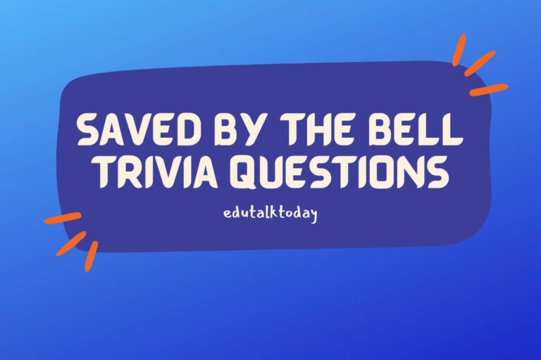 30 Saved By The Bell Trivia Questions