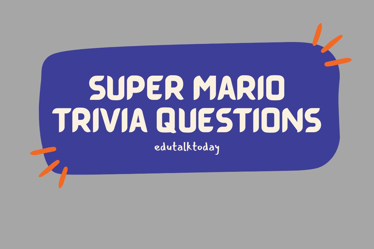 Featured Image with Text - Super Mario Trivia Questions