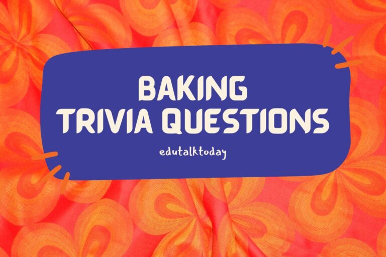 36 Baking Trivia Questions