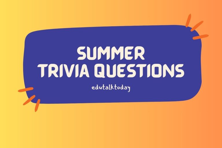 42 Summer Trivia Questions