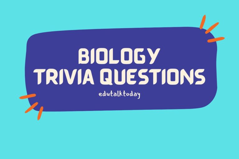 28 Biology Trivia Questions