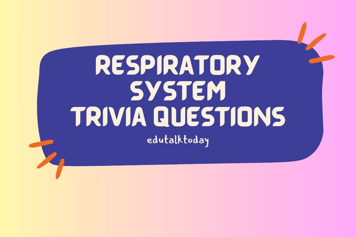 featured image with text - respiratory system trivia questions