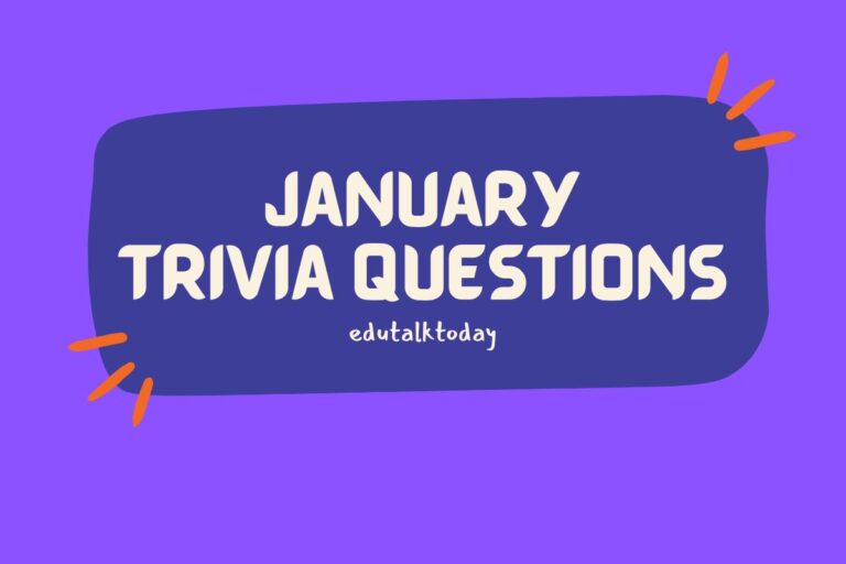 35 January Trivia Questions