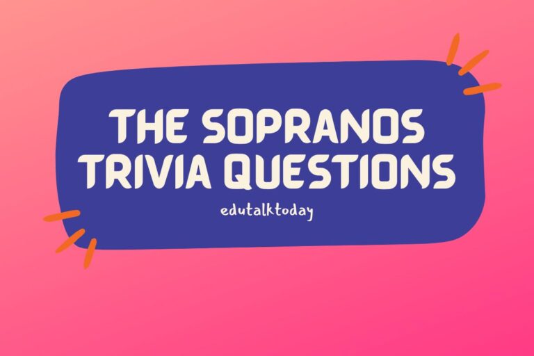 24 The Sopranos Trivia Questions