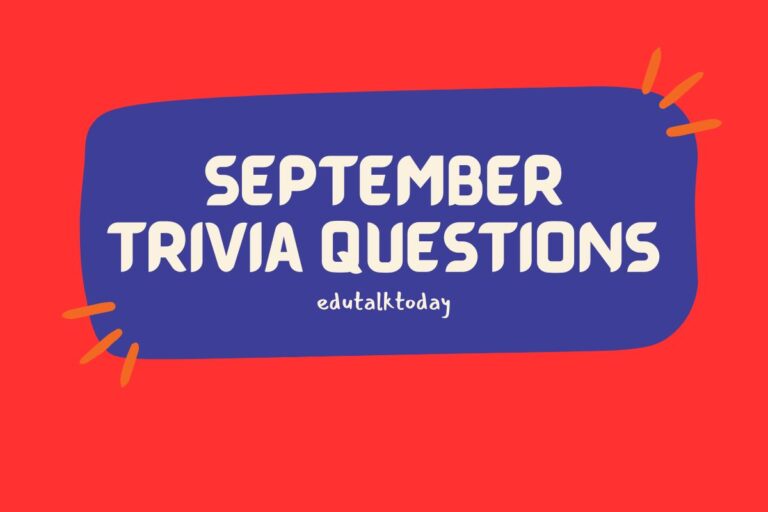 34 September Trivia Questions