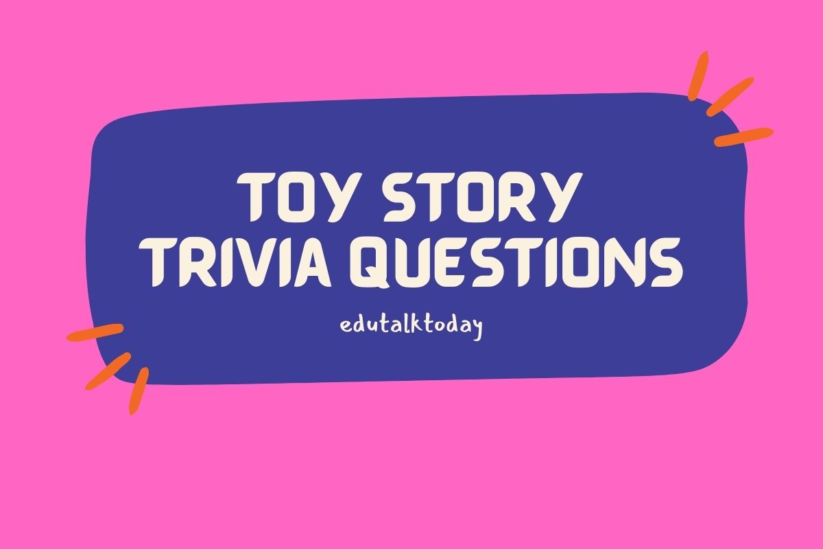 Featured Image with text - Toy Story Trivia Questions