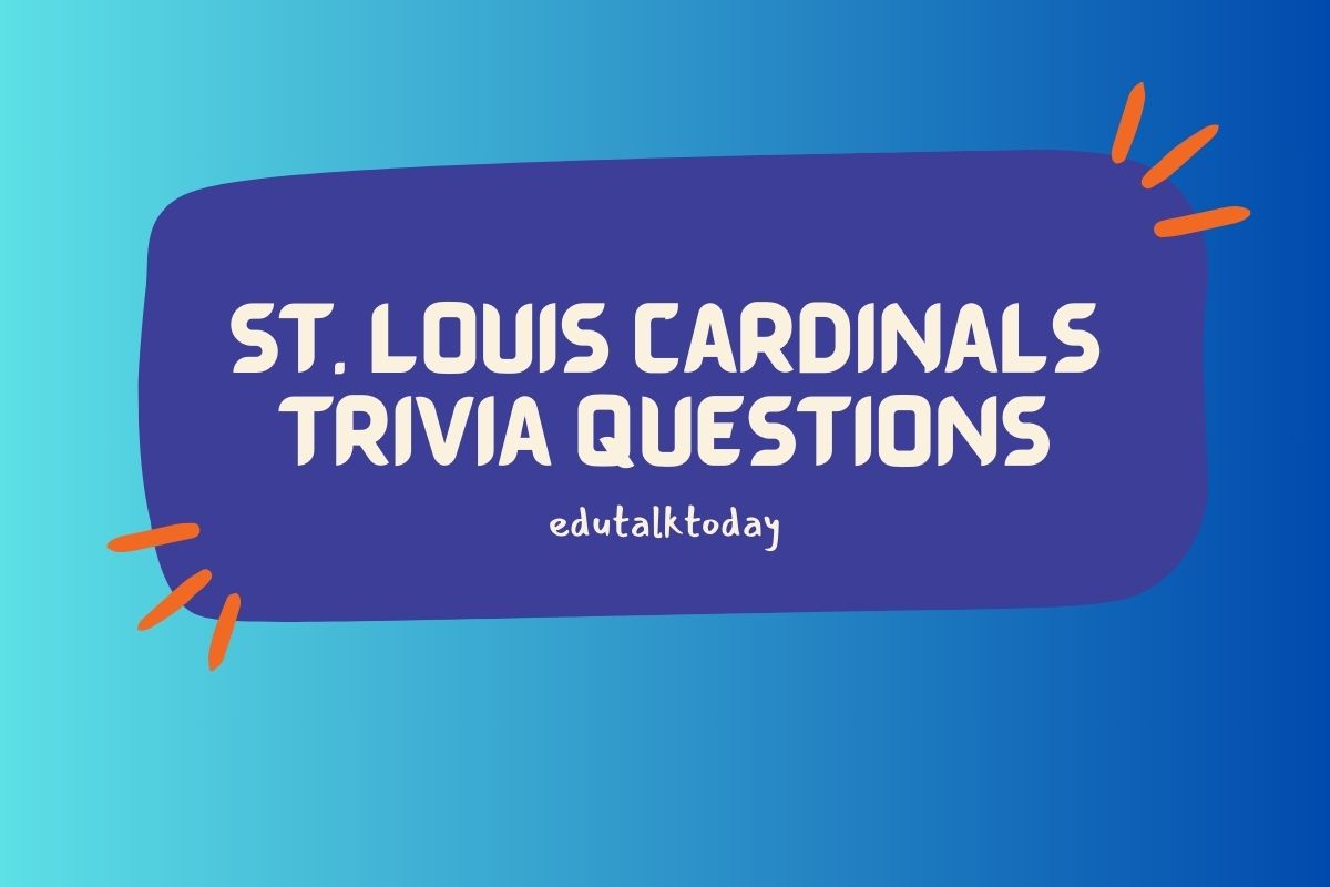Featured Image with Text - St. Louis Cardinals Trivia Questions